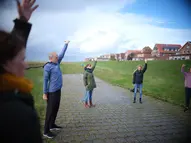 Outdoor-Sport in der Vorsorgeklinik für Frauen auf Juist