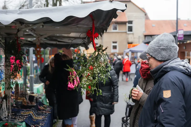 Der Weihnachtsmarkt in Neuerkerode.