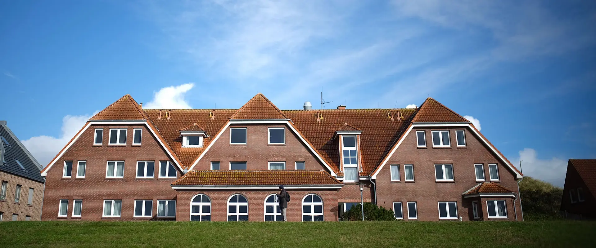 Außenaufnahme der Kurklinik "die Insel" 